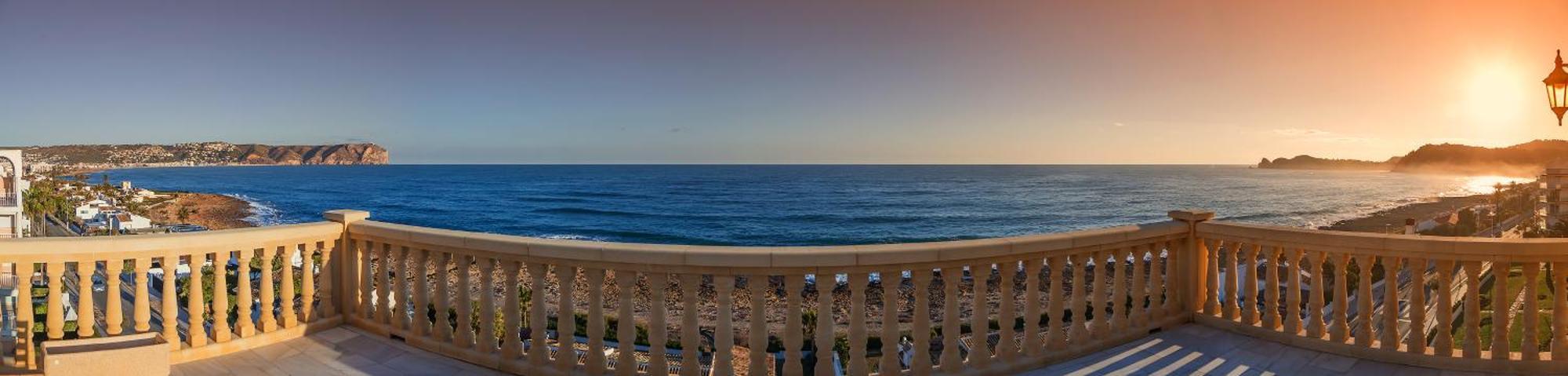 Mar-Beach Front Apartment In Хавеа Экстерьер фото