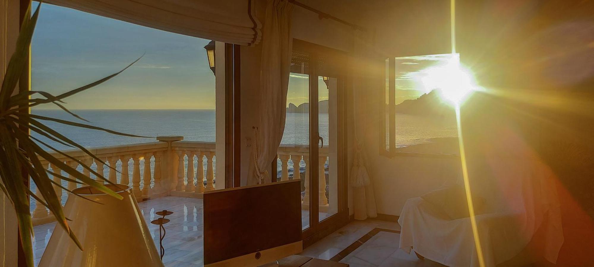Mar-Beach Front Apartment In Хавеа Экстерьер фото