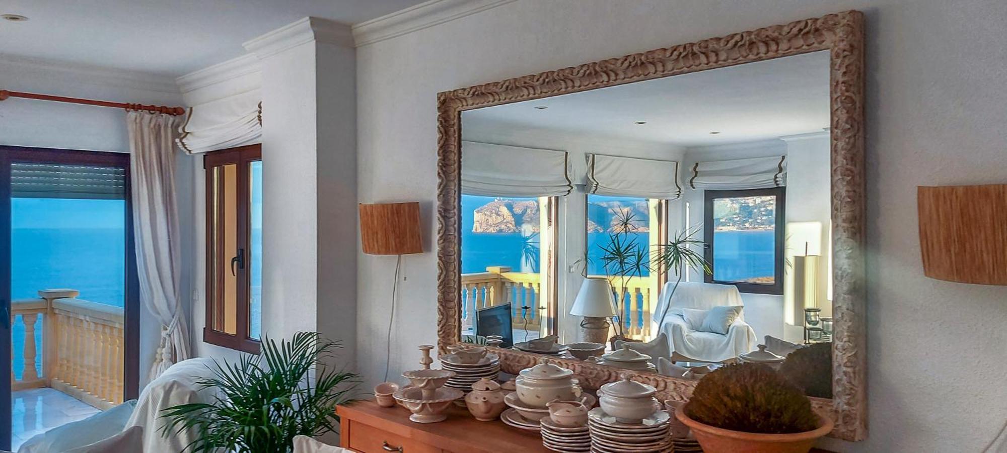 Mar-Beach Front Apartment In Хавеа Экстерьер фото