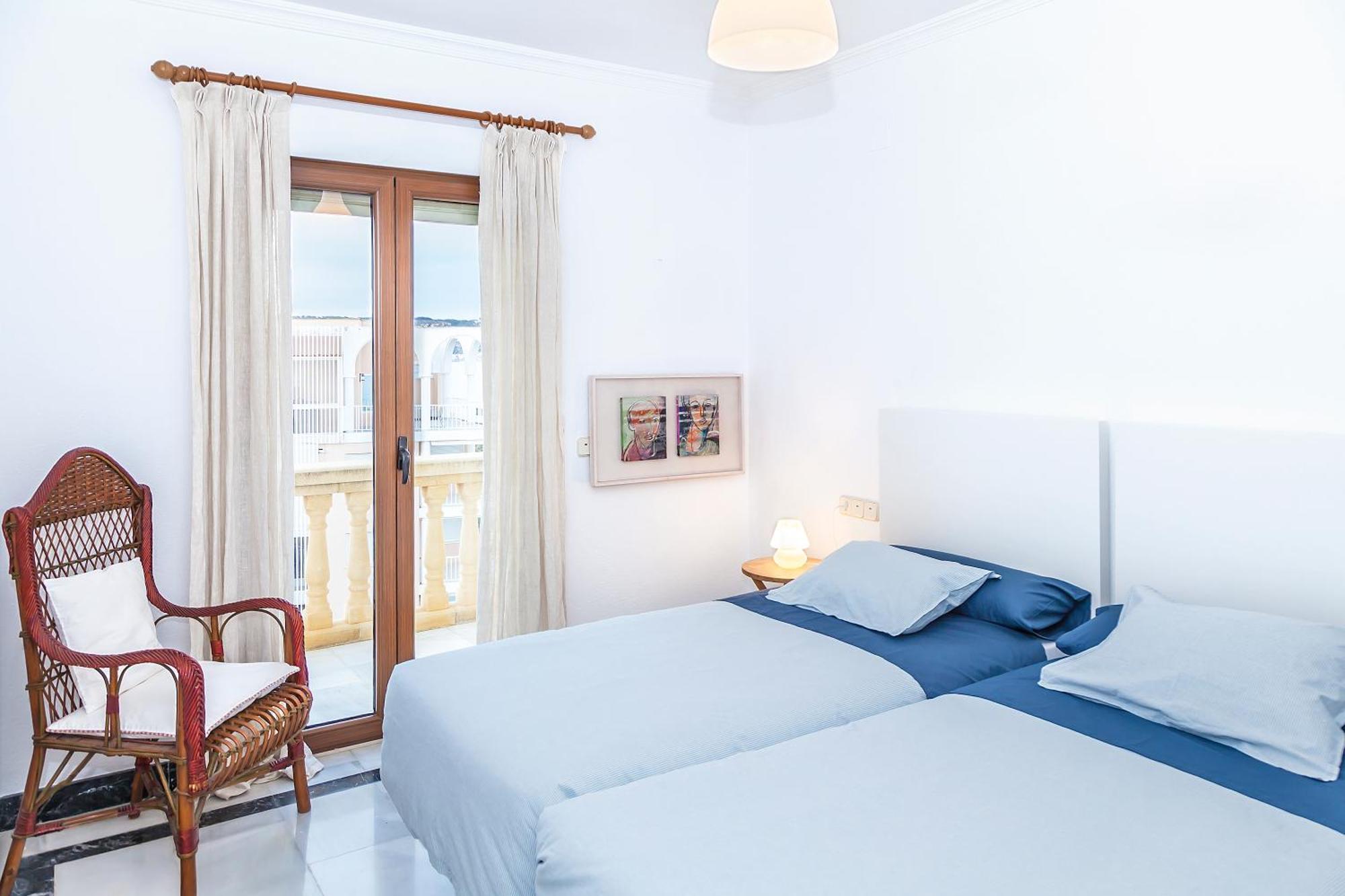 Mar-Beach Front Apartment In Хавеа Экстерьер фото