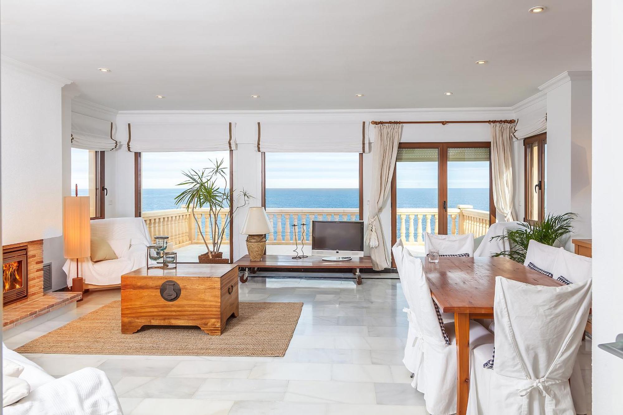 Mar-Beach Front Apartment In Хавеа Экстерьер фото