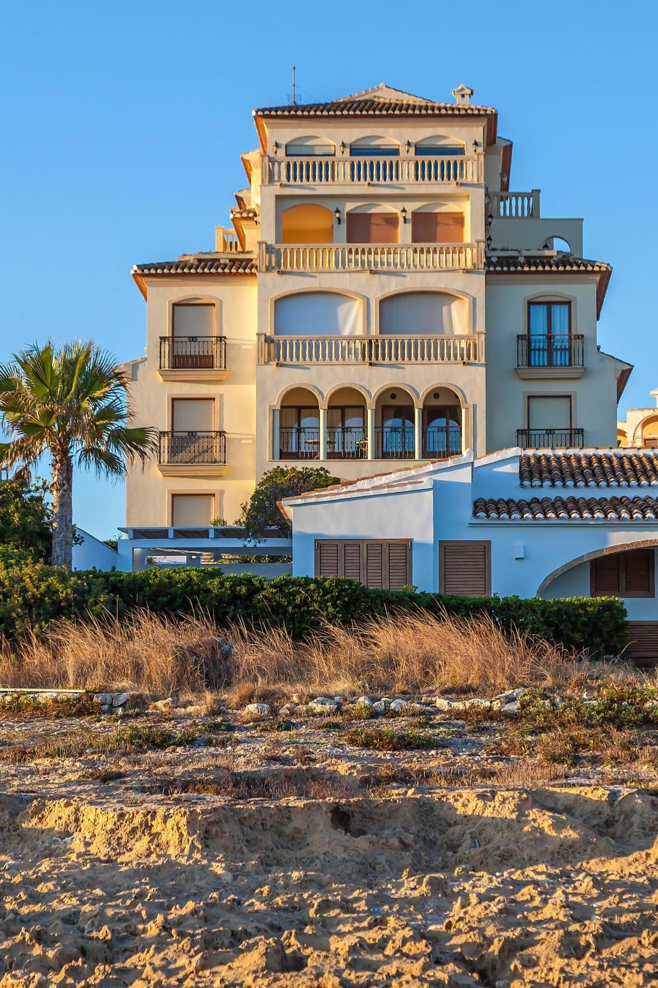 Mar-Beach Front Apartment In Хавеа Экстерьер фото
